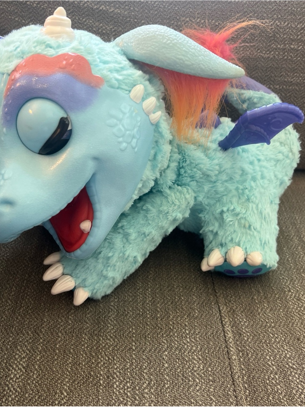 FurReal Friends TORCH My Blazin Dragon Plush Fur Real Interactive Tested/Works
